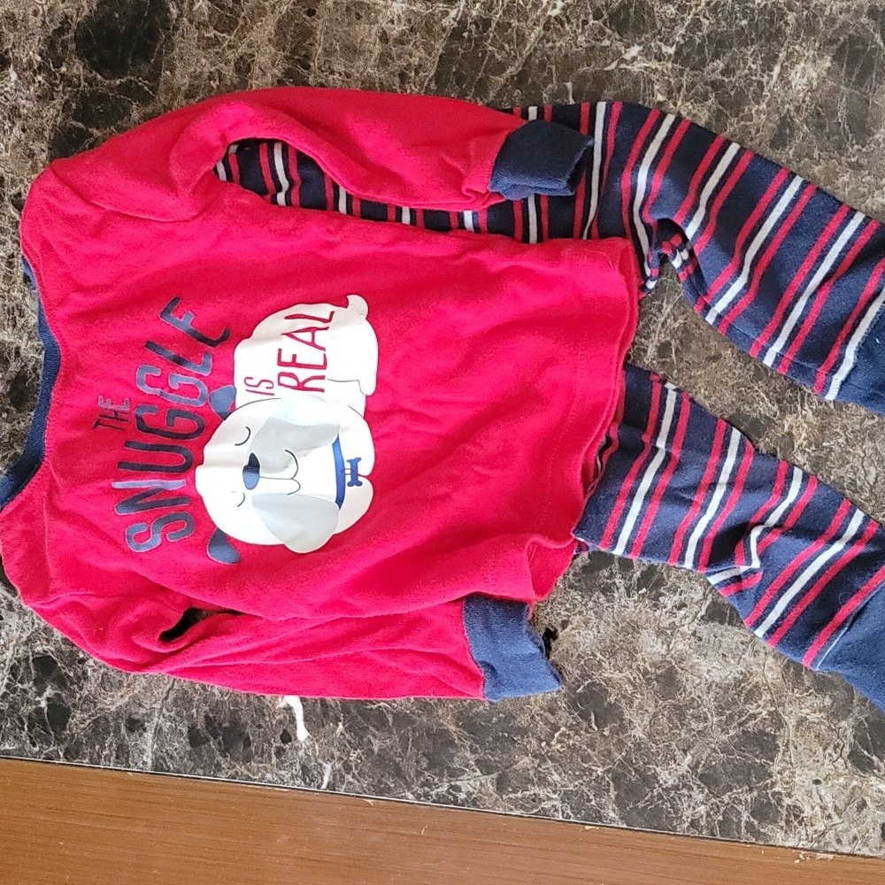 The Snuggle Is Real 2T Pyjama Set